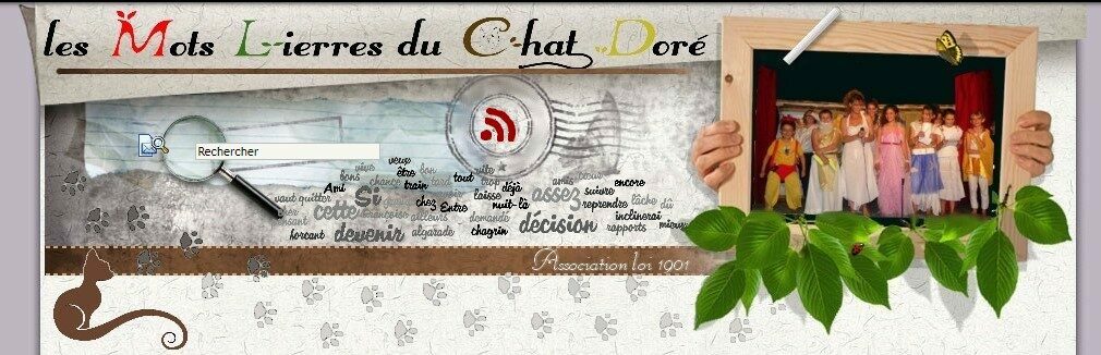 Les Mots lierre du chat doré